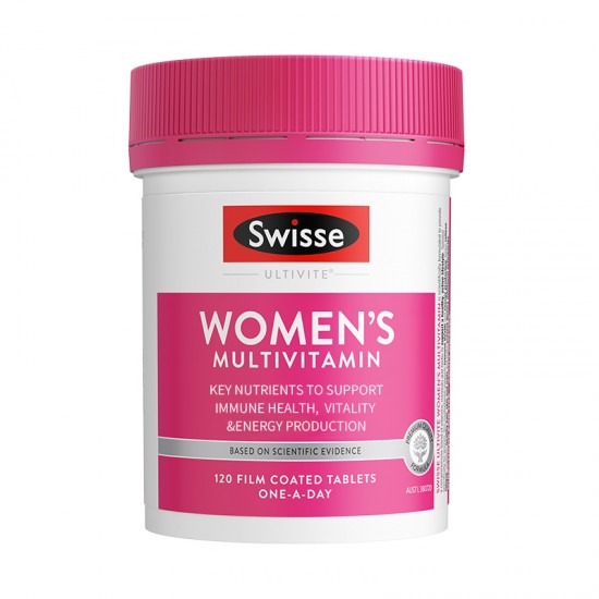 Swisse斯维诗女性复合维生素片 120片 保质期：2027.7