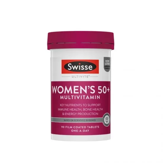 Swisse 50+老年女性综合维生素 90片 保质期2026.6
