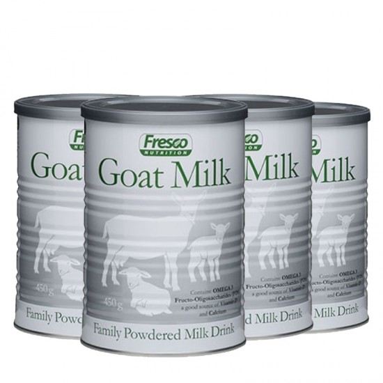 【新西兰发货】【4罐】【白罐】Fresco山羊奶粉 4罐装（包邮）  保质期：2026.11