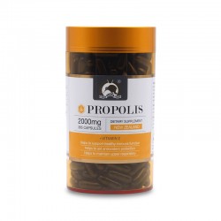 【胶囊因天气原因融化不理赔】Gold Kiwi 金奇维 黑蜂胶胶囊 2000mg 365粒 保质期2026.11