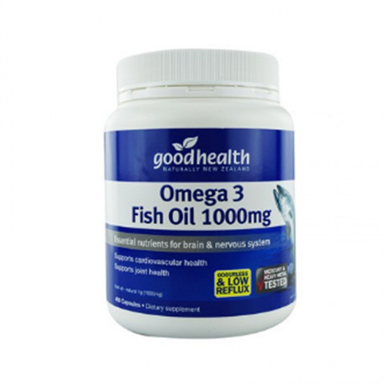 Good Health 好健康 深海鱼油 低含量1000mg 400粒 保质期2026.11