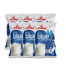 【排单预计2周左右发货】【新西兰顺丰直邮】【6袋】安佳Anchor 成人全脂奶粉袋装 1KG/袋（整箱6袋包邮） 保质期2026.12左右