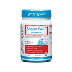Life Space塑身B420成人益生菌 60粒 保质期2027.03 Life Space塑身B420成人益生菌 60粒 保质期2027.03