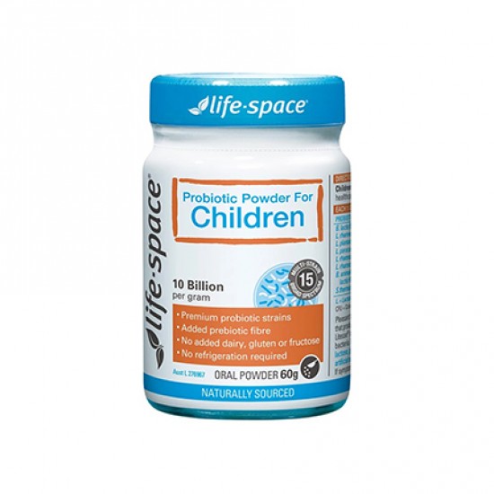 Life Space 儿童益生菌粉（3-12岁） 60克  保质期：2025.6