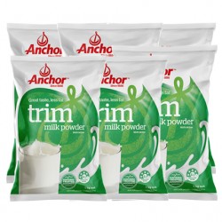 【预售排单发货】【新西兰顺丰直邮】【6袋】安佳Anchor 成人脱脂奶粉袋装 1KG/袋(整箱6袋包邮)  保质期:2026.12左右 【预售排单发货】【新西兰顺丰直邮】【6袋】安佳Anchor 成人脱脂奶粉袋装 1KG/袋(整箱6袋包邮)  保质期:2026.12左右