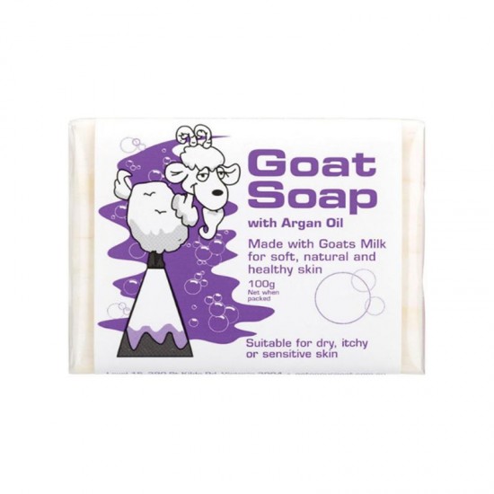【秒杀】The Goat Soap 摩洛哥坚果油 山羊奶皂100g 瘦羊羊 澳洲版