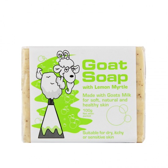 【秒杀】The Goat Soap 柠檬香桃木 山羊奶皂 100g 