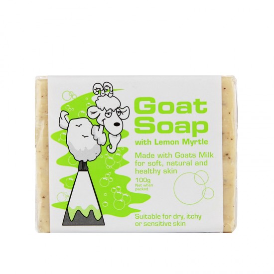 【买六包邮】【秒杀】The Goat Soap 柠檬香桃木 山羊奶皂 100g 【买六包邮】【秒杀】The Goat Soap 柠檬香桃木 山羊奶皂 100g