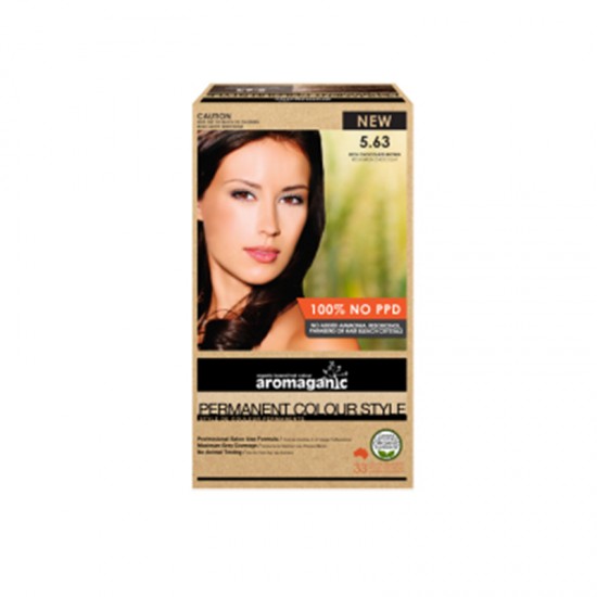 Aromaganic 染发膏巧克力棕色 5.63 澳洲天然有机染发剂