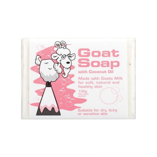 【买六包邮】【秒杀】The Goat Soap 椰子油 山羊奶皂 100g 瘦羊羊 澳洲版