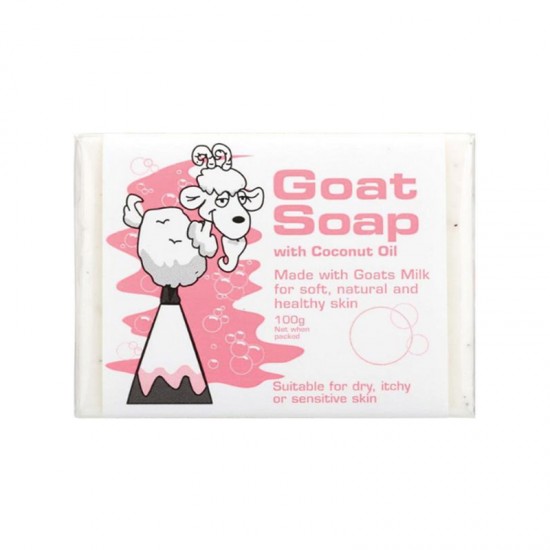 【买六包邮】【秒杀】The Goat Soap 椰子油 山羊奶皂 100g 瘦羊羊 澳洲版 【买六包邮】【秒杀】The Goat Soap 椰子油 山羊奶皂 100g 瘦羊羊 澳洲版